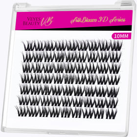 Cils en grappes VEYESBEAUTY 10mm avec effet fluffy