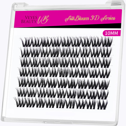 Cils en grappes VEYESBEAUTY 10mm avec effet fluffy