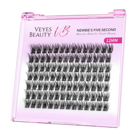 Cils en grappes VEYESBEAUTY 12 mm, emballage avant
