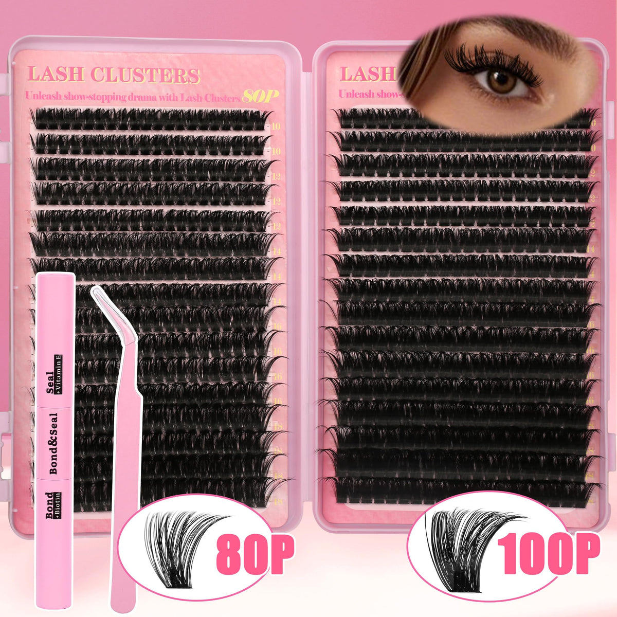 Cils Gmagictobo en différentes longueurs et volumes