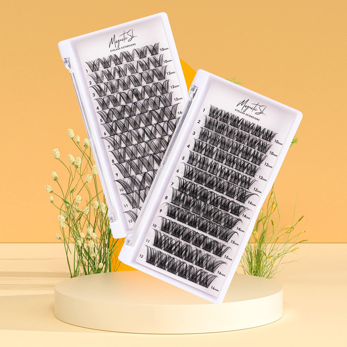 Cils individuels Magnetic SL avec instructions d'application