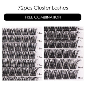 Cils individuels Magnetic SL en différentes longueurs de 10mm à 16mm