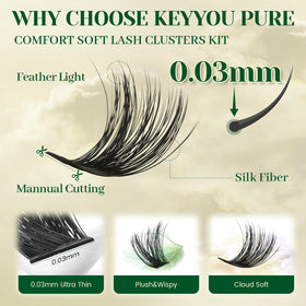 Cils KEYYOU adaptés pour différentes occasions comme une soirée