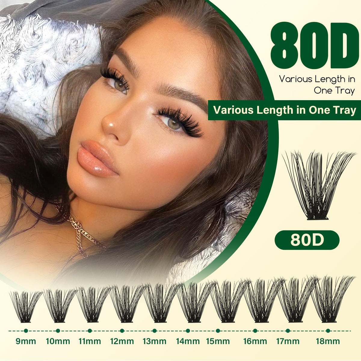 Cils KEYYOU adaptés pour un look naturel ou audacieux