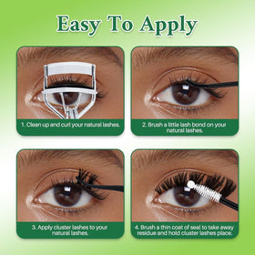 Cils LASHSUN montrant la texture douce et légère