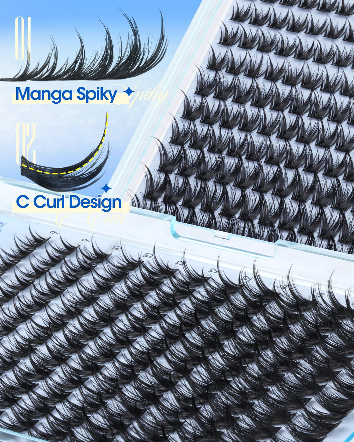 Cils Manga Delyneph, présentation en lifestyle