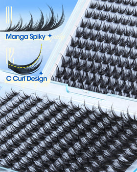 Cils Manga Delyneph, présentation en lifestyle