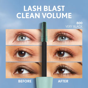 Cils maquillés avec le mascara COVERGIRL Lash Blast Clean Waterproof