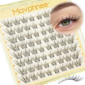 Cils Mavphnee B Curve avec maquillage naturel