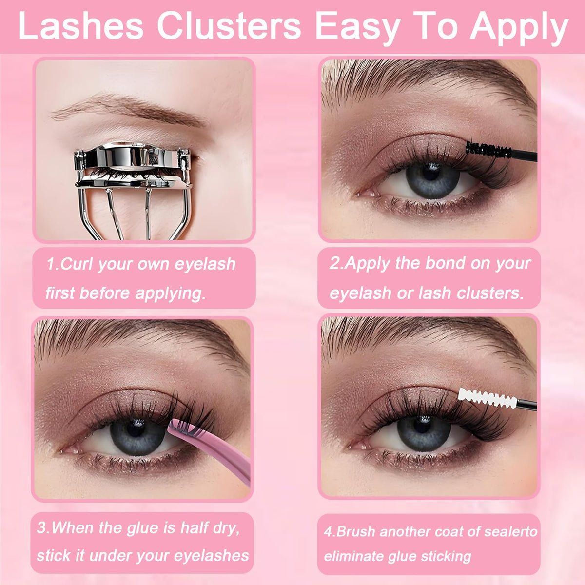 Cils OLLAVO sur un modèle avec un regard naturel