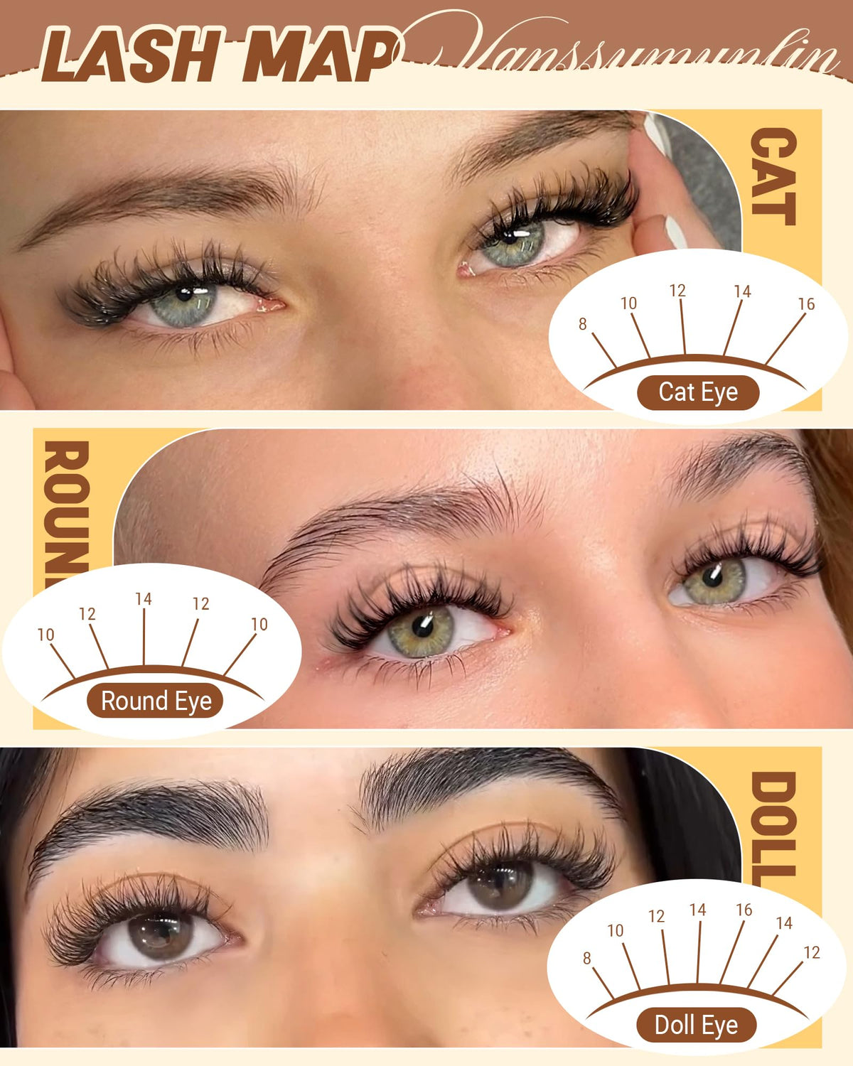 Cils Spider Breeze avec colle waterproof