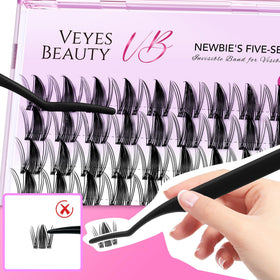 Cils VEYESBEAUTY dans une routine de maquillage