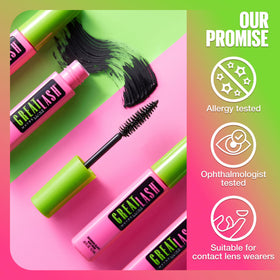 Cils volumineux après application du mascara Great Lash de MAYBELLINE