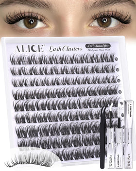 Cils Wispy ALICE sur un fond neutre