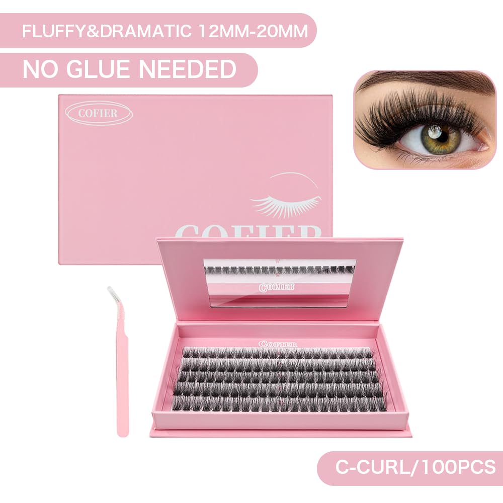 Cils Wispy CoFier dans leur emballage