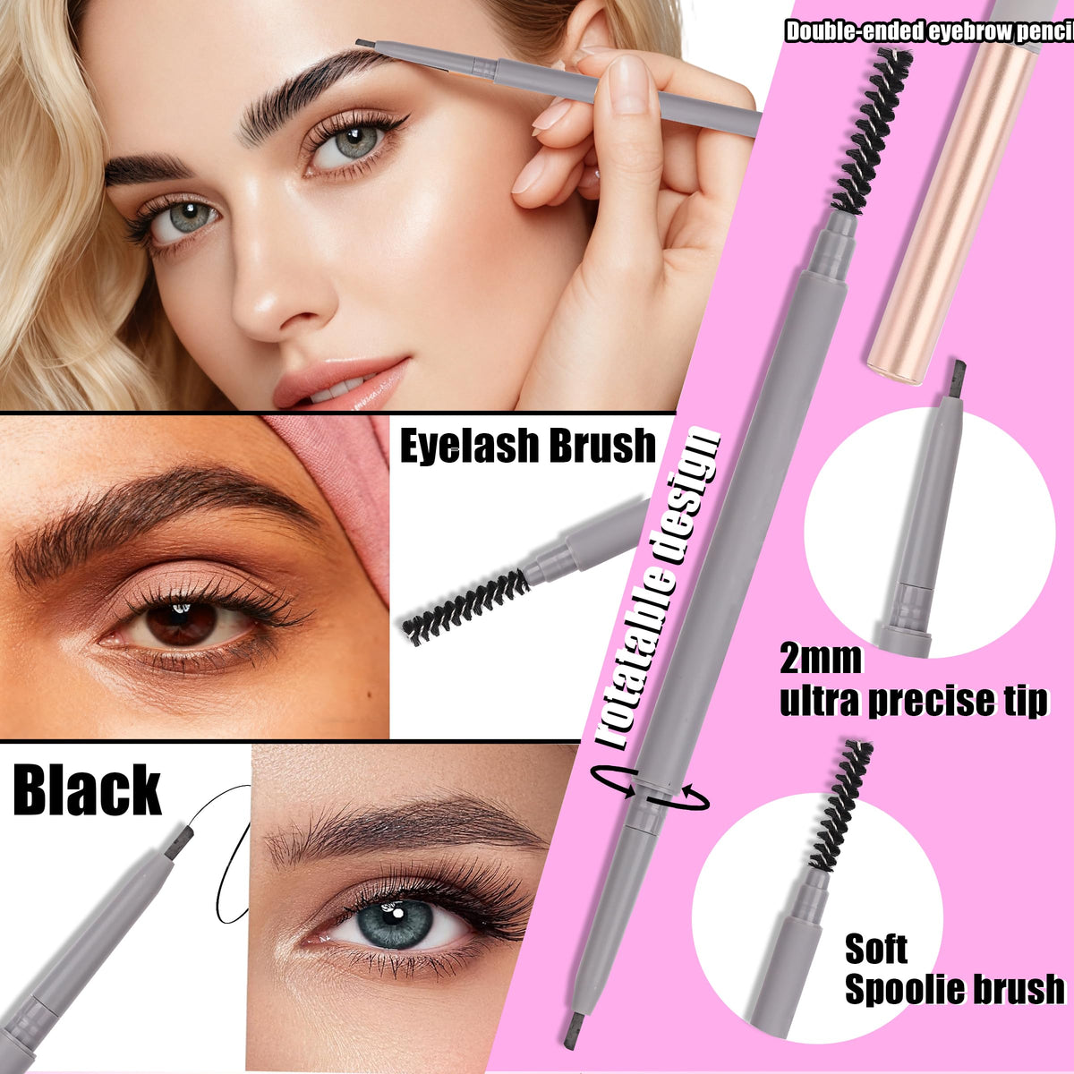 Cils YIDUO en gros plan pour détails de texture