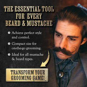 Cire à moustache Sudden Death 60g avec ingrédients naturels