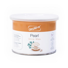 Cire d'épilation Depileve 14 oz, couleur dorée perlée