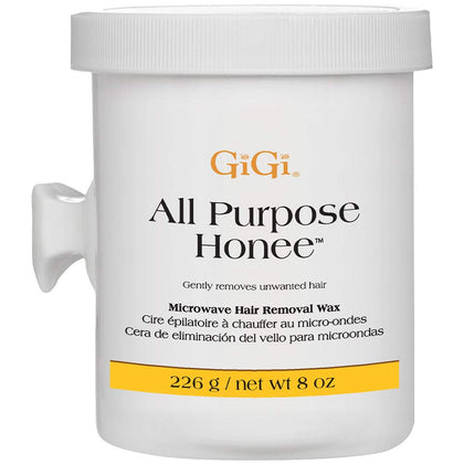 Cire douce GIGI 272g vue de face avec couvercle en plastique