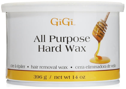 Cire dure GIGI 14 oz vue de face avec étiquette