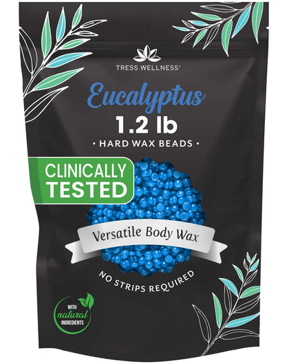 Cire en perles Tress Wellness Eucalyptus 558g vue avant