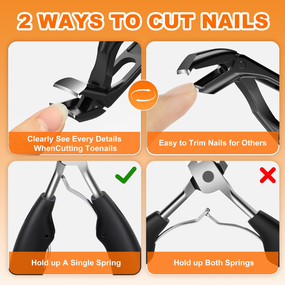 Ciseaux à ongles DRMODE dans leur emballage