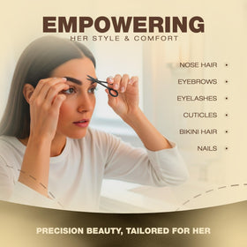 Ciseaux à sourcils Utopia Care, emballage