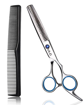 Ciseaux de coiffure ULG en acier inoxydable japonais vue de face