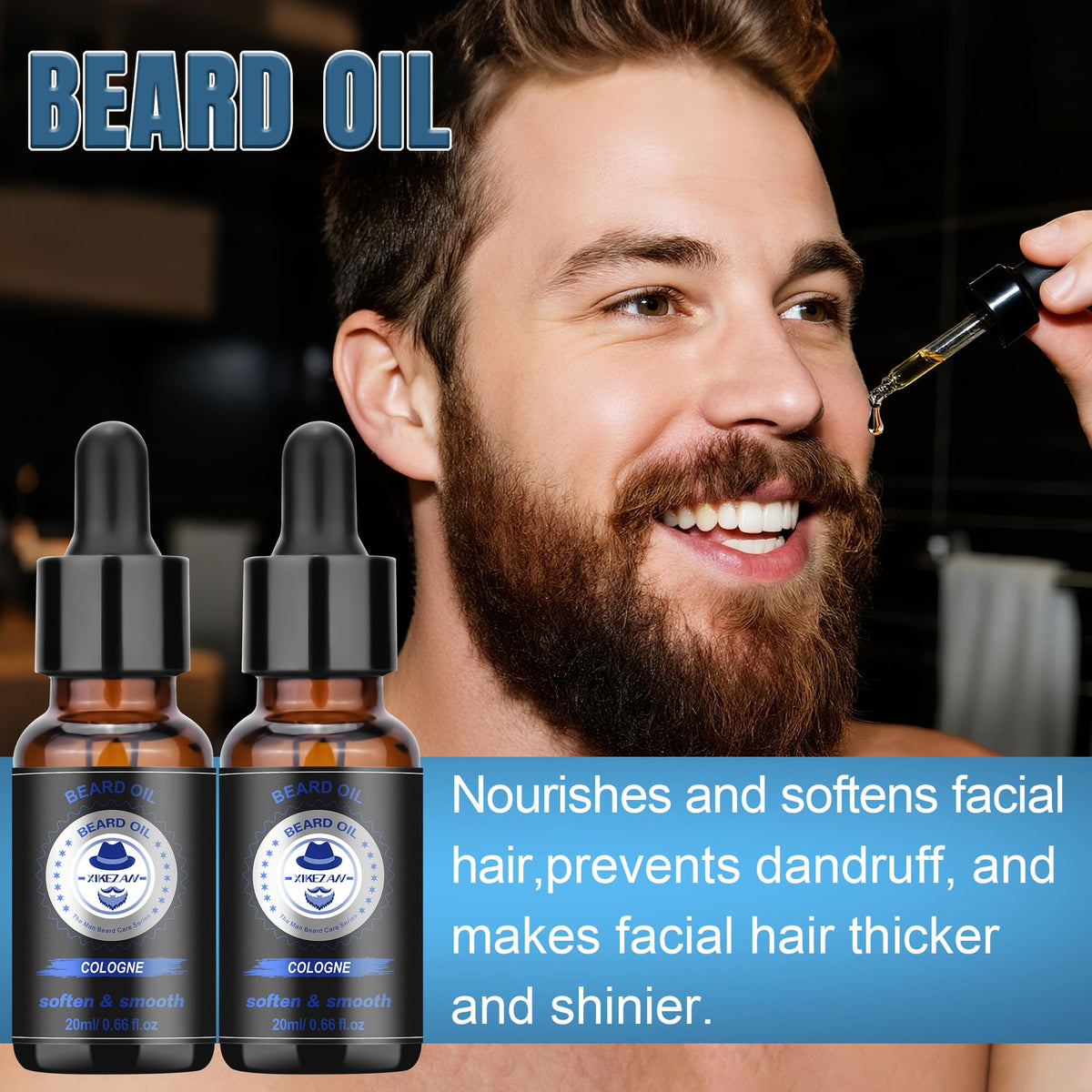 Ciseaux de taille et peigne de barbe XIKEZAN