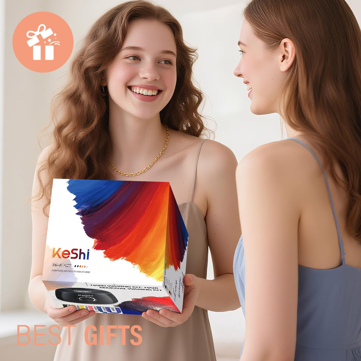 Ciseaux et pince à épiler inclus dans le kit