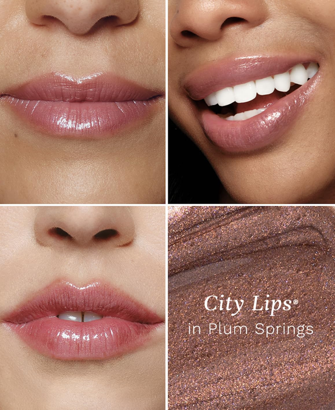 City Beauty Gloss à Lèvres Plum Springs arrière