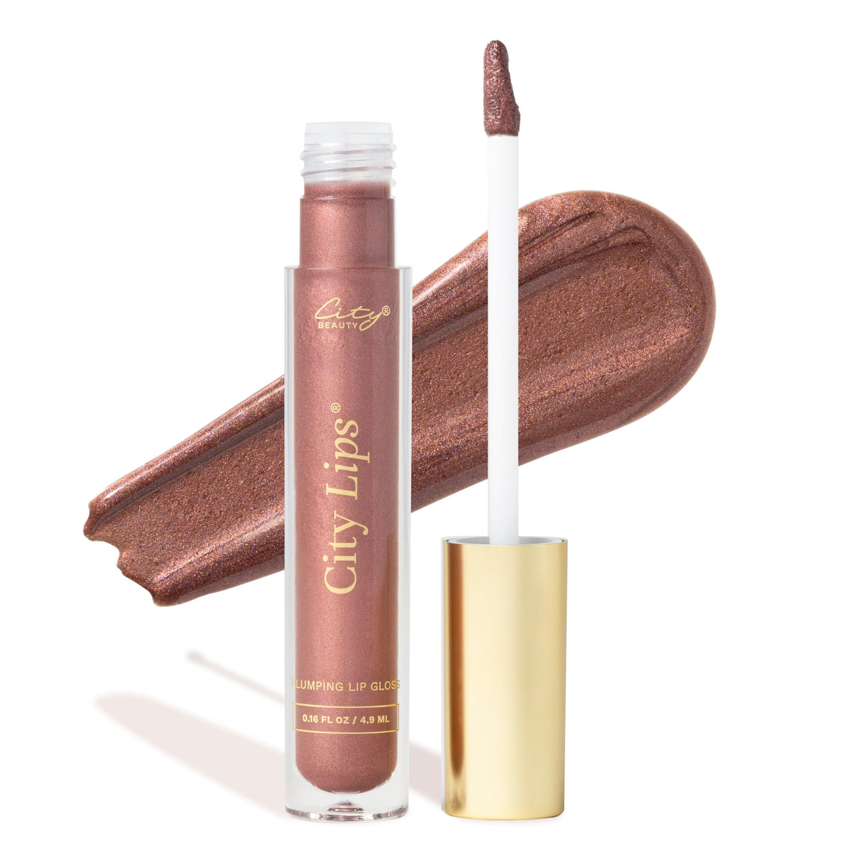 City Beauty Gloss à Lèvres Repulpant Plum Springs avant
