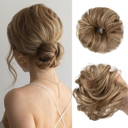 CJL HAIR chignon mignon couleur Bernstein vue de face