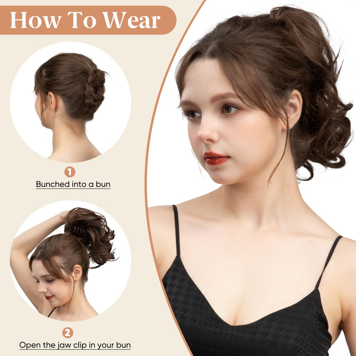 CJL HAIR Clip à Pince Courte détails des fils flexibles