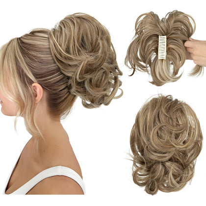 CJL HAIR clip pince cheveux beige vue de face