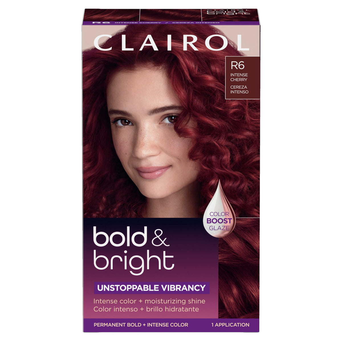 Clairol Coloration Permanente R6 Rouge Intense 227g vue de face