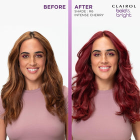 Clairol Coloration Permanente R6 Rouge Intense avec conditionneur et gants