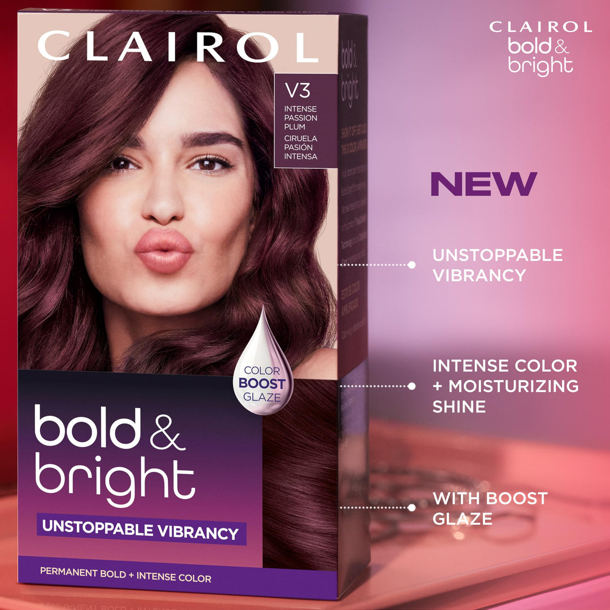 Clairol Coloration Permanente R6 Rouge Intense crème colorante
