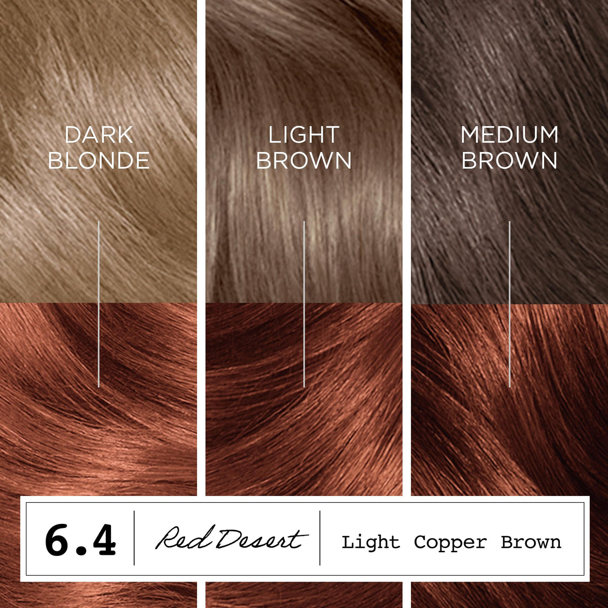 Clairol ColorStrong 6.4 Châtain Cuivré Clair primer de liaison