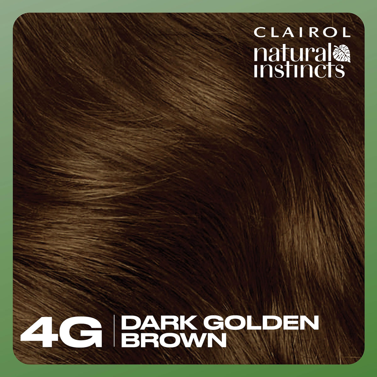 Clairol Natural Instincts 4G Brun Doré - boîte côté