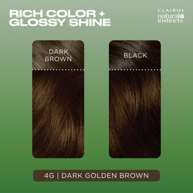 Clairol Natural Instincts 4G Brun Doré - texture de la crème colorante