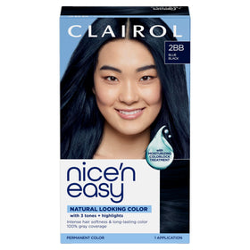 Clairol Nice'n Easy 2BB Noir Bleu, packaging avant
