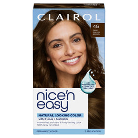 Clairol Nice'n Easy 4G Brun Doré Foncé, emballage avant