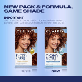 Clairol Nice'n Easy 5R Châtain Moyen - Détails de la boîte