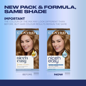 Clairol Nice'n Easy 6.5G Brun Doré Clair emballage