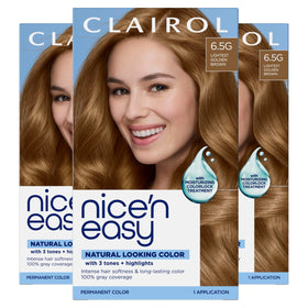 Clairol Nice'n Easy 6.5G Brun Doré Clair vue avant