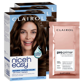 Clairol Nice'n Easy Teinture Cheveux Permanente 4 Marron Foncé vue avant