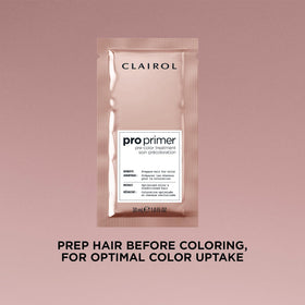 Clairol Pro Primer Traitement Pré-Couleur packaging