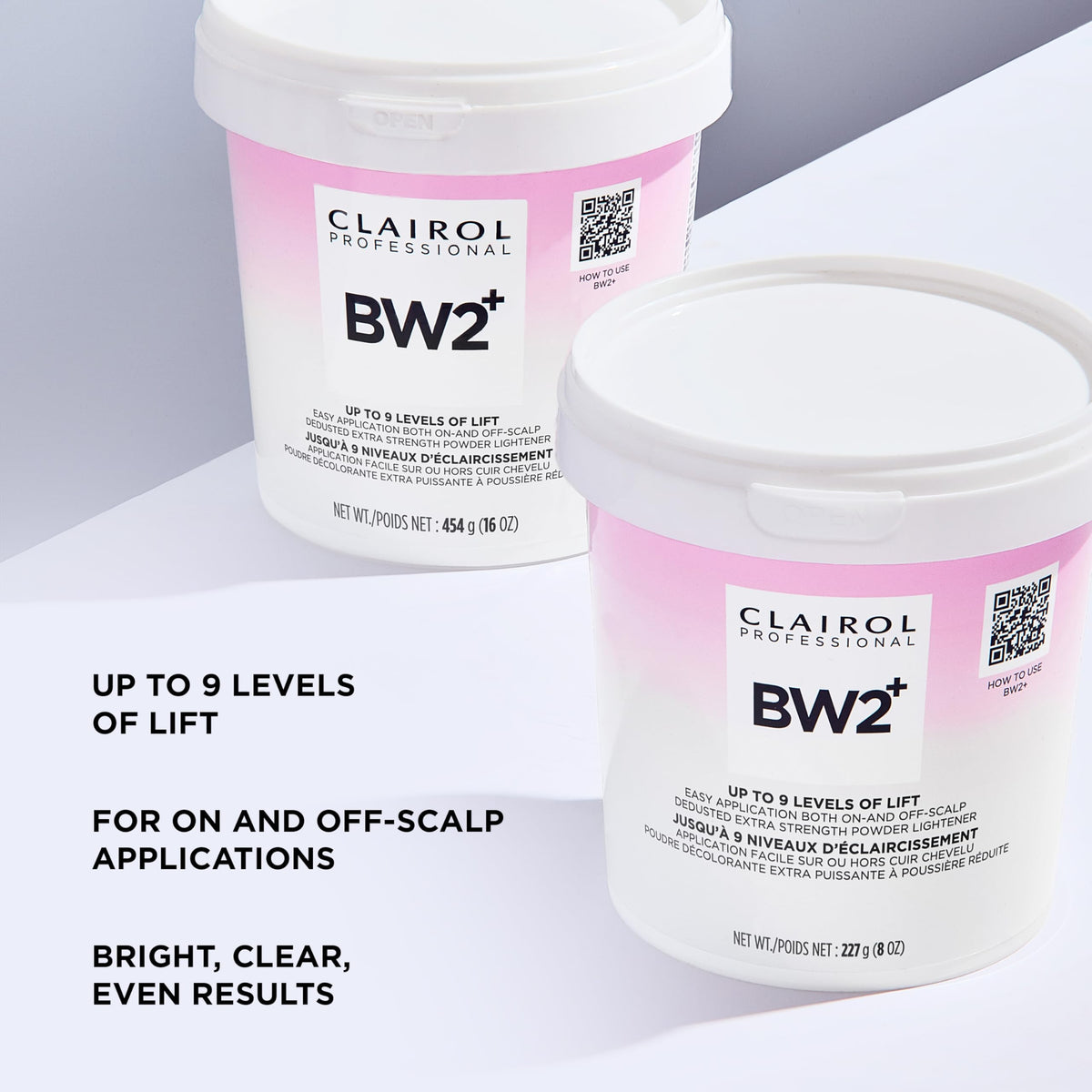 Clairol Professional BW2+ Poudre Décolorante Extra Forte 30g texture crémeuse