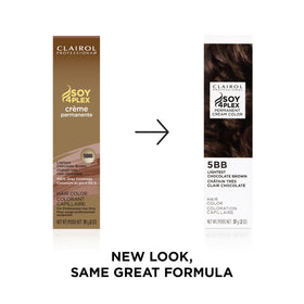 Clairol Professional Crème Permanente 66g packaging avec teintes disponibles
